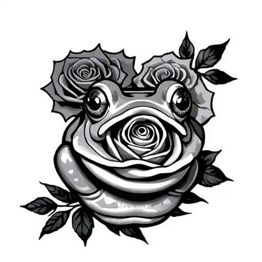Roses & Navy Seal Frog