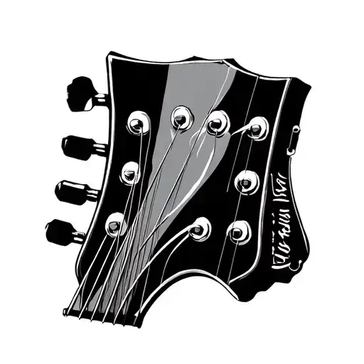 Headstock Guitar