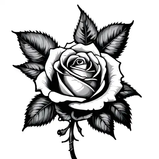 Just Breathe With Rose Intertwined