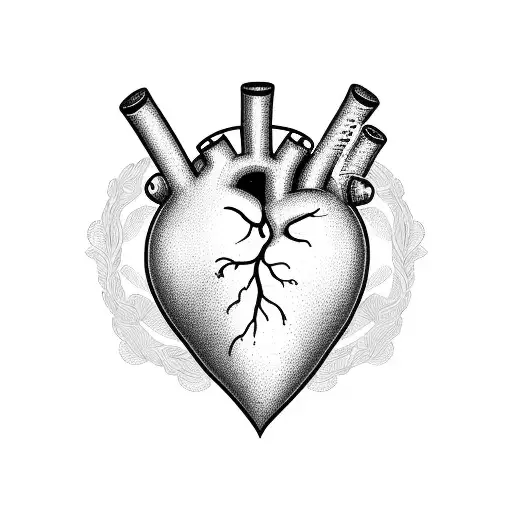 Heart Dad Daughter Flower