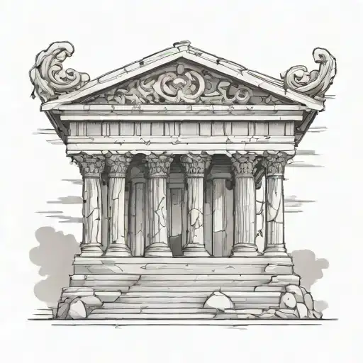 Roman Temple Ruins Zeus