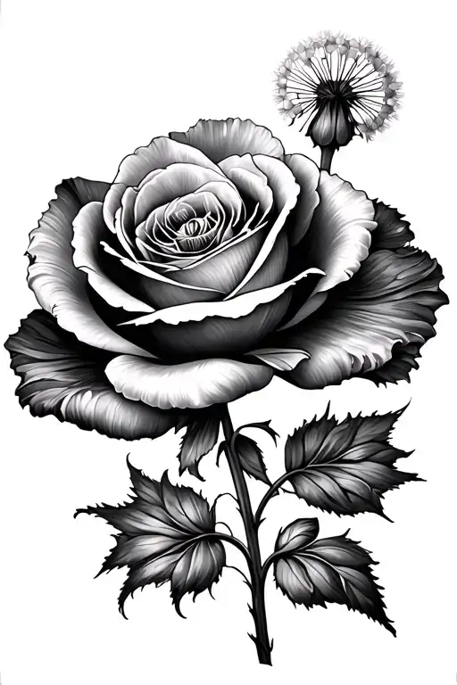 Rose Poppy Dandelione