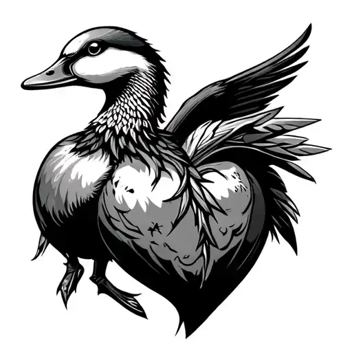 Duck Heart Warrior Riding