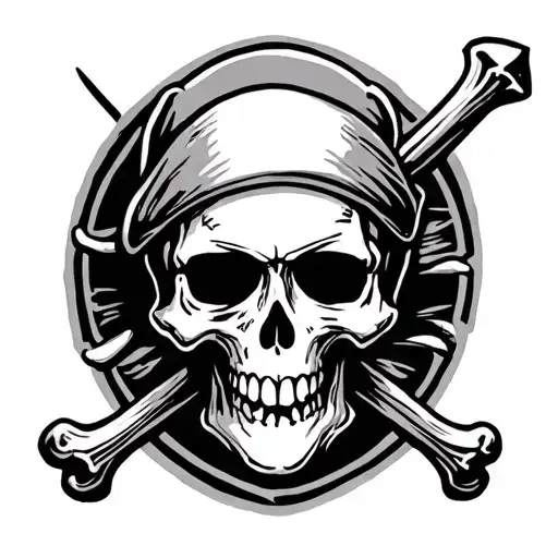 Skull Pirate Flag