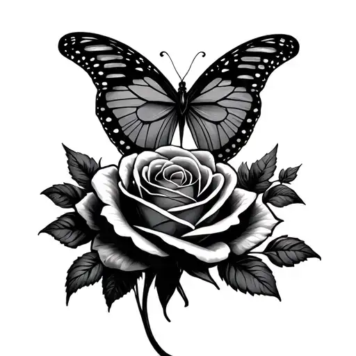 Angel Sky Rose Madona Butterfly