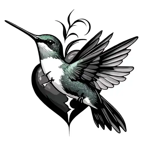 Hummingbird Broken Heart