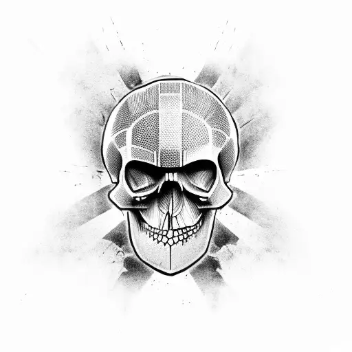 Spartan Race Skull