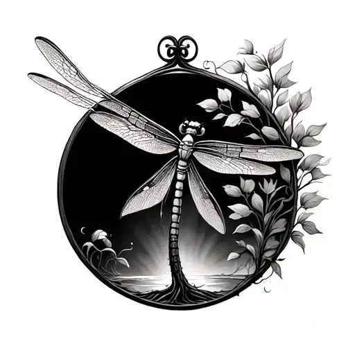 Tree Of Life Dragonfly