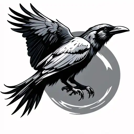Flying Crow