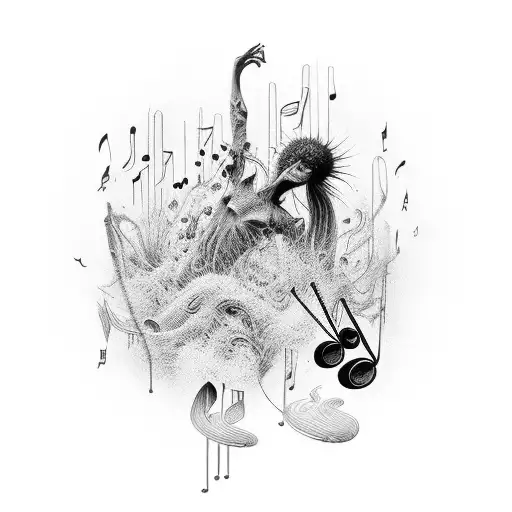 Music Transforming Into Nature