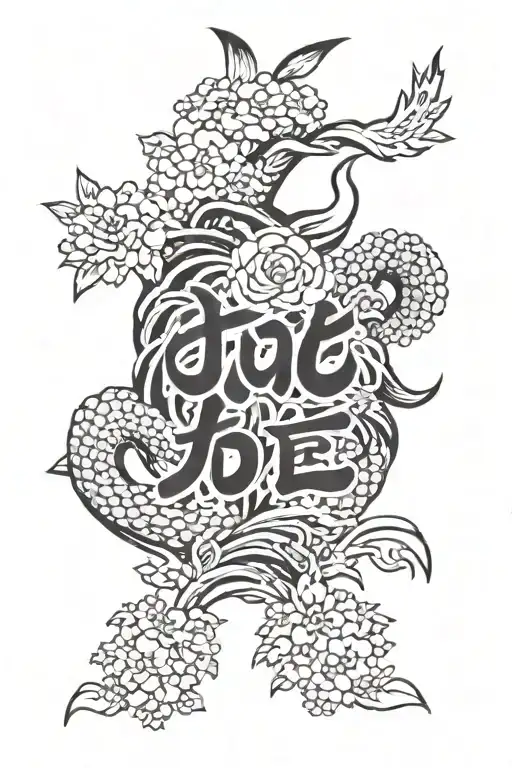 Love In Traditional Japanese With