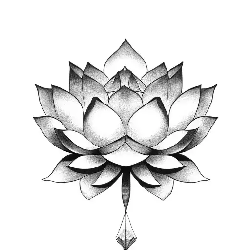 Lotus Flower Of Success