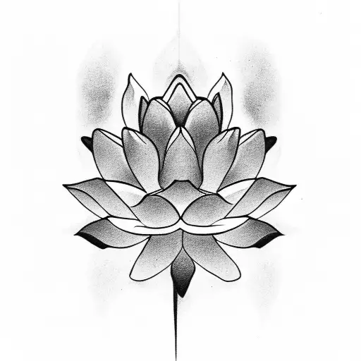 Human Heart Growing A Lotus Flower