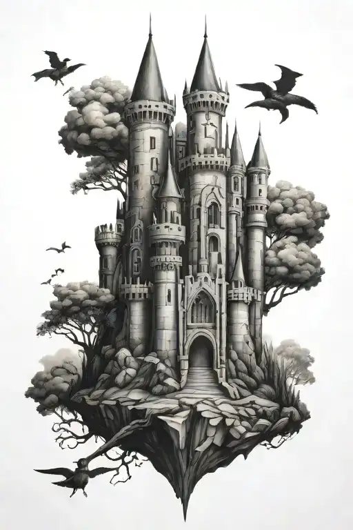 Dark Castle Medieval Style