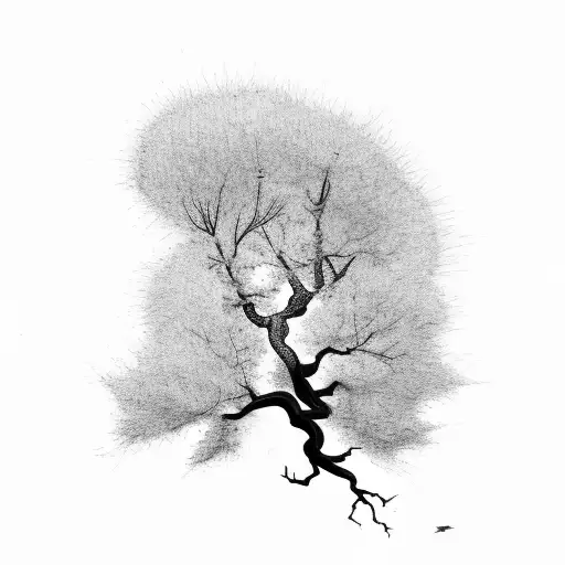 Tree With A Broken Limb