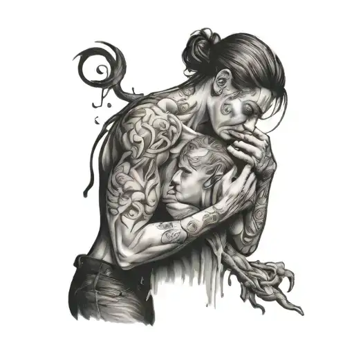 Create Tatto Based On Abusive Mom And Lack Of Father
