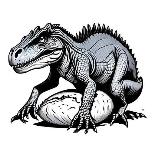 Baby Velociraptor Hatching