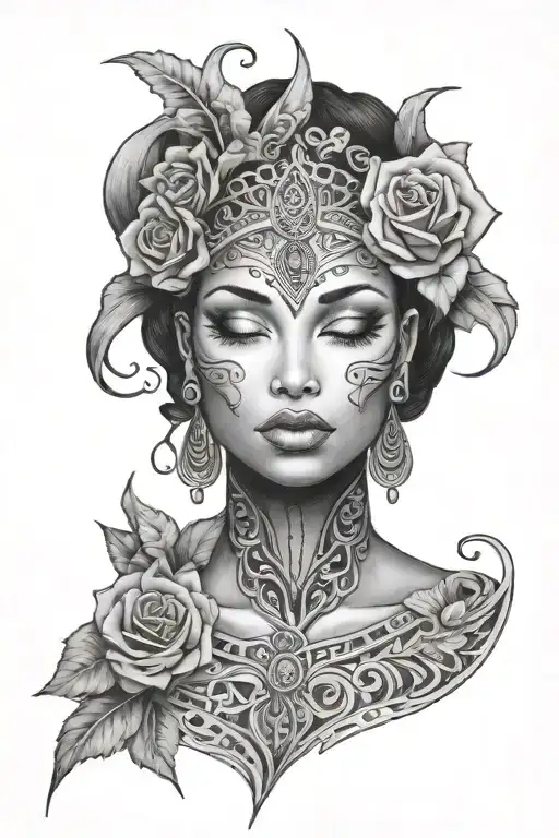 Black Goddess Emerging