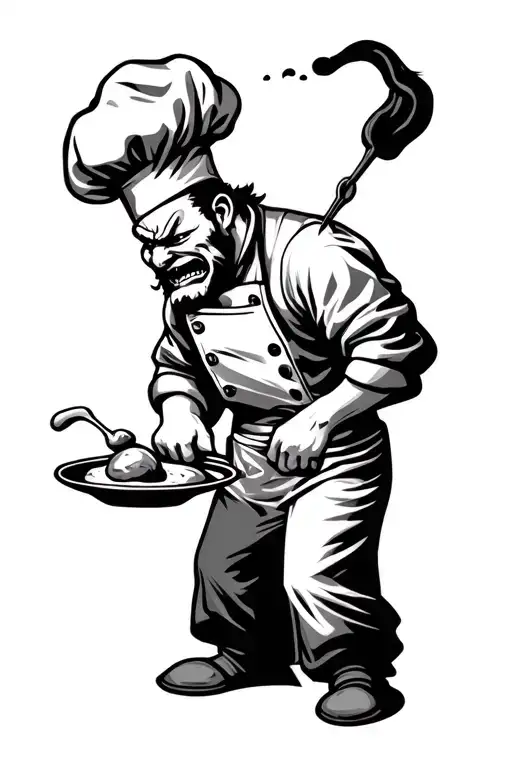 Angry Chef Cooking