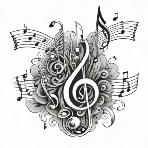 Music Notes Walking Down It With Heaven