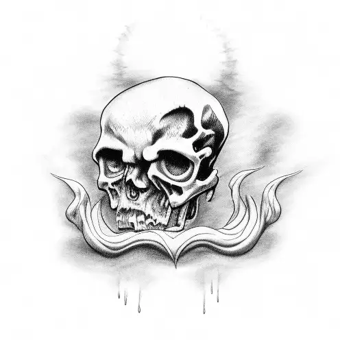 Grim Reaper Taking A Soul