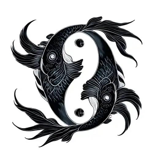 Yin And Yan Fish