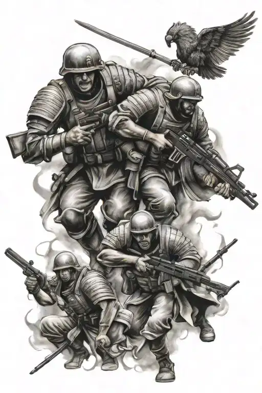 Old To New Military Warriors Fighting Back