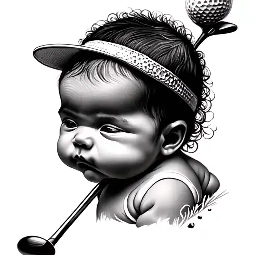 Golf Newborn Baby Girl