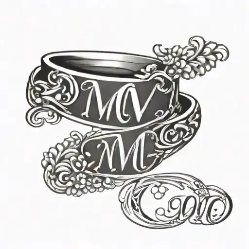Wedding Ring With M Involved