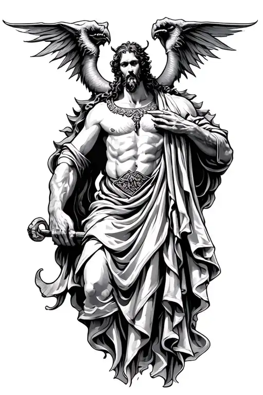 St Michale Overwhelming The Demon