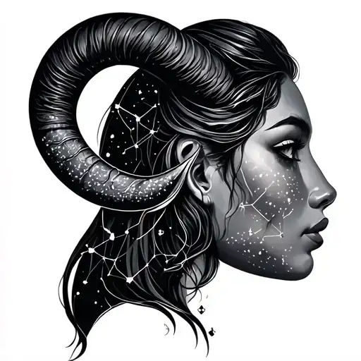 Female Capricorn Constellation