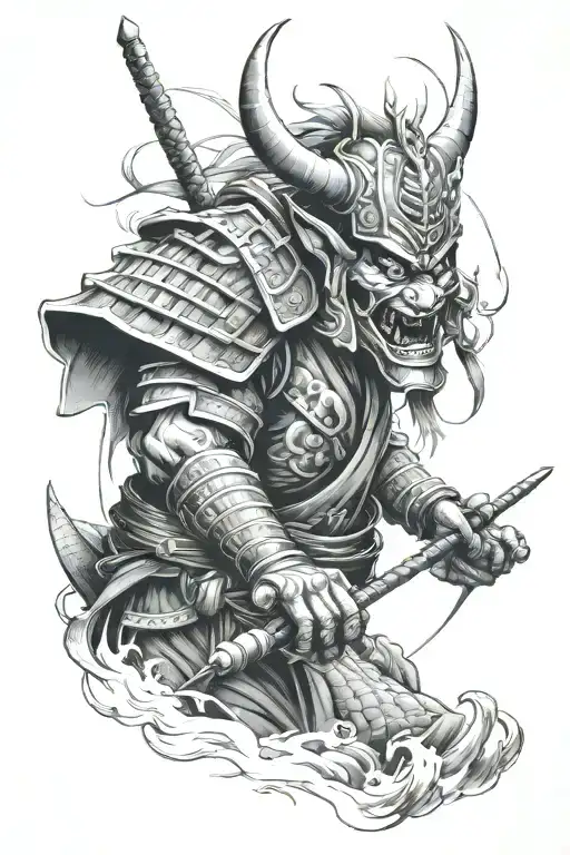 Samurai Warrior Devil