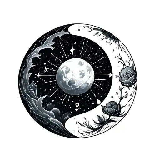 Aquarius Constellation Reflecting