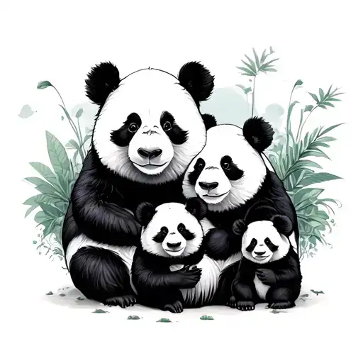 Panda Family