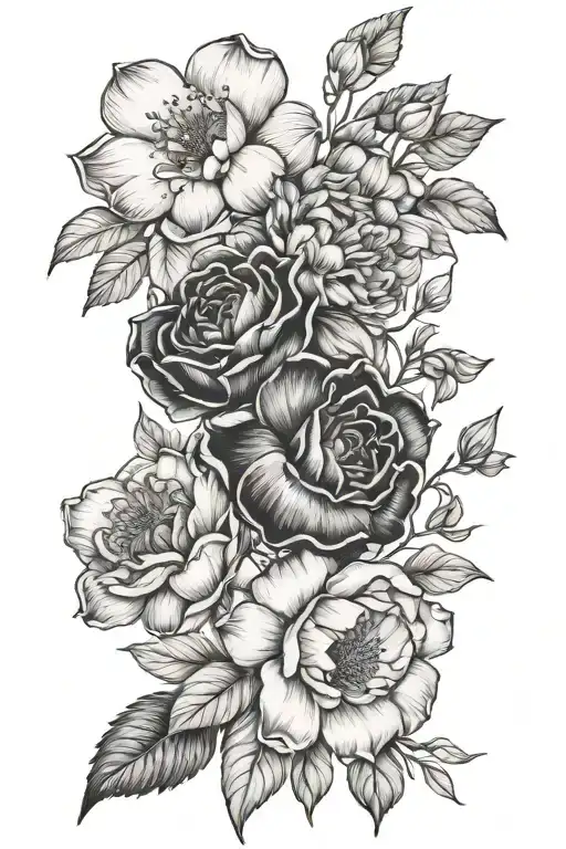 Birth Flowers June August March April October