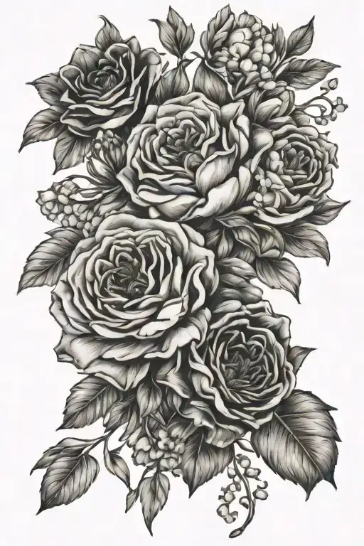 Birth Flower Bouquet