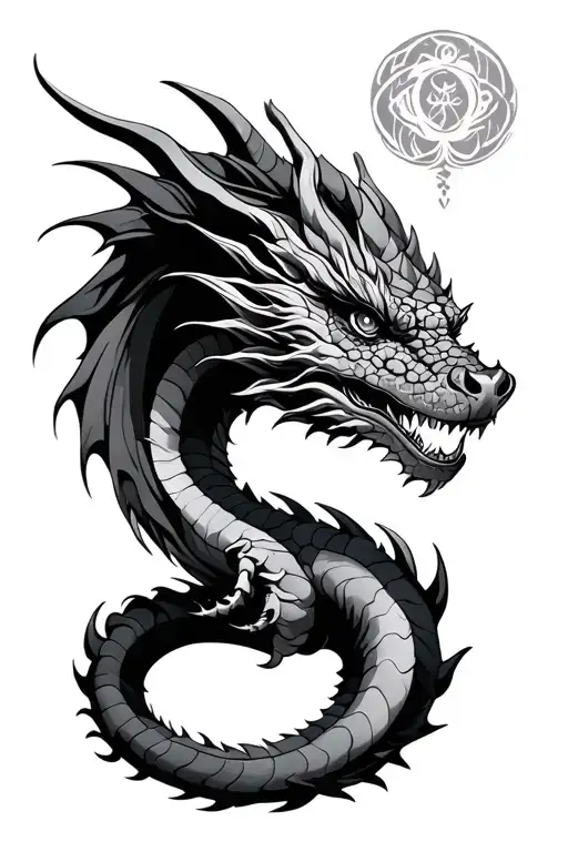 Comfortable Full Detail Dragon