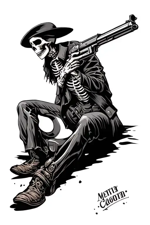 Skeleton Gunslinger