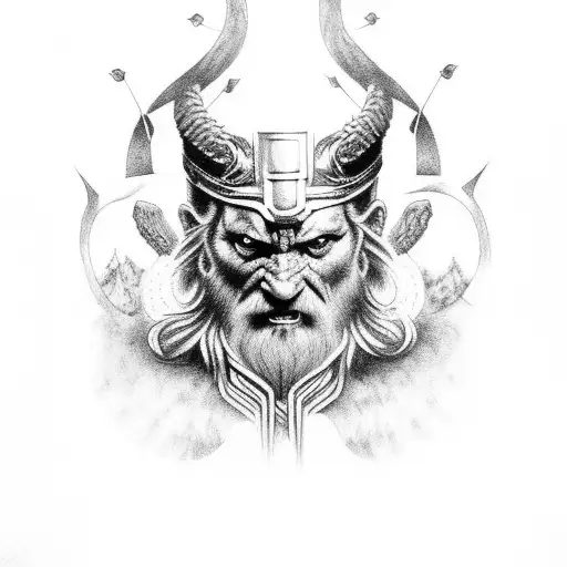 Odin Geri Freki Huginn Muninn