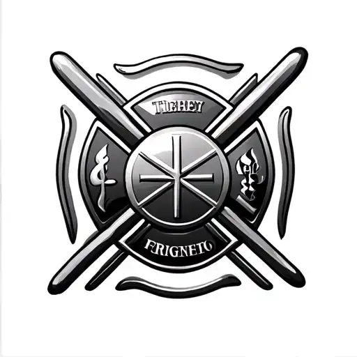 Firefighter Maltese Cross
