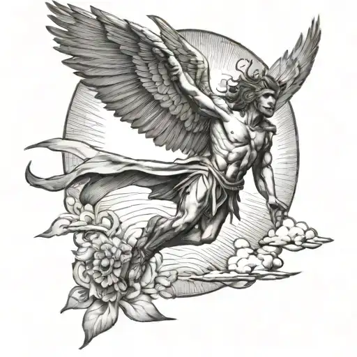 Icarus Reaching For The Sun