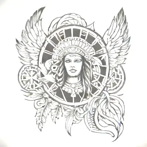 Cherokee Native And Irish Heritage Sleeve