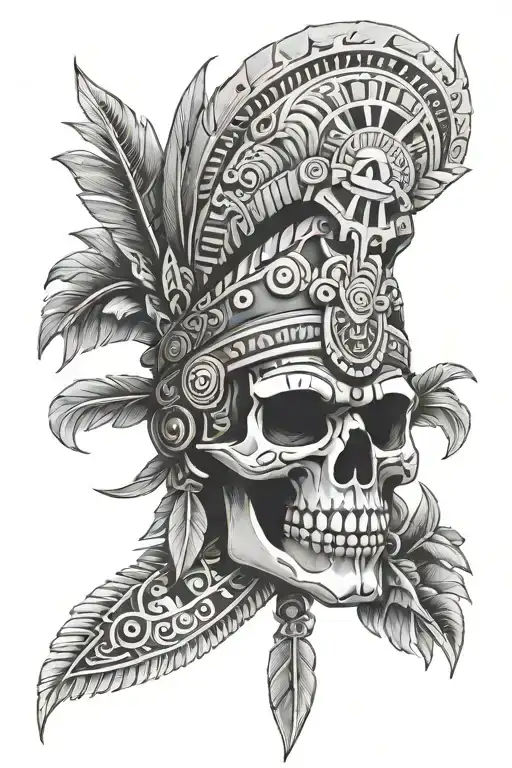Aztec Skull