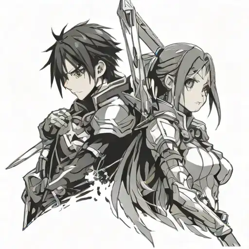 Sword Art Online Kirito X Asuna