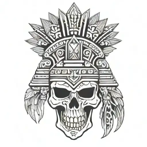 Aztec Skull