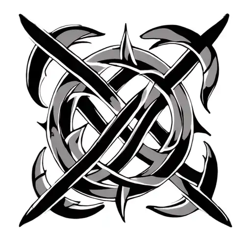 4Tg With Celtic Knot Design Incorporating