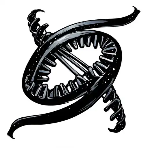 Atom Galaxy Dna Helix