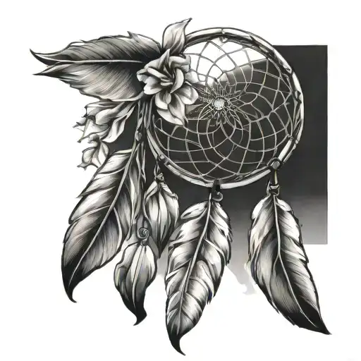 Dream Catcher And Cala Lily