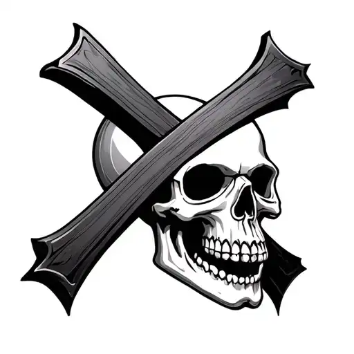 Cross Skull