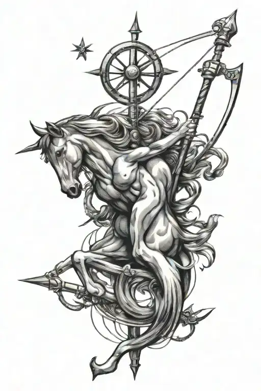 Sagittarius Zodiac Sign For Under Ear